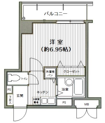 グランドガーラ日本橋  間取り
