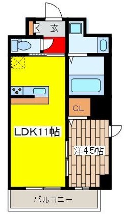 ATLANTIS TOWER　お花茶屋 間取り