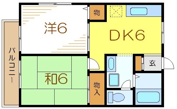 セジュール小島 間取り