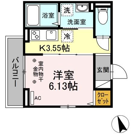 B runo (ブルーノ） 間取り