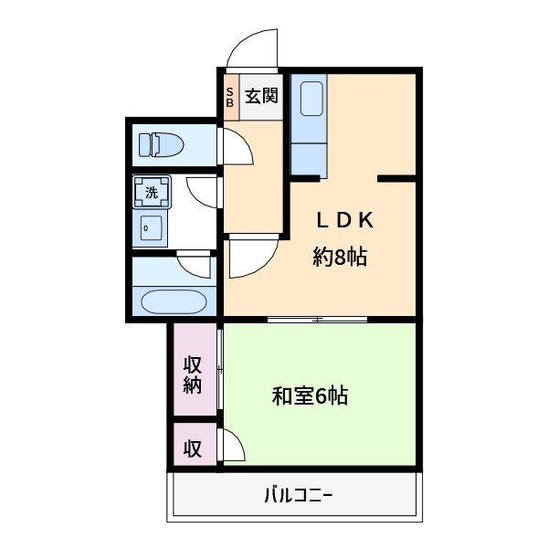 クレール山本 間取り