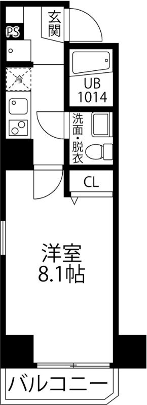 リベルテ四ツ木 間取り