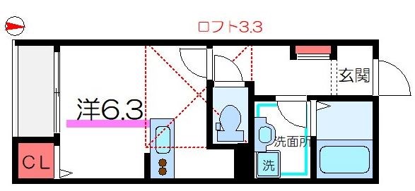 ノアールブラン小岩 間取り