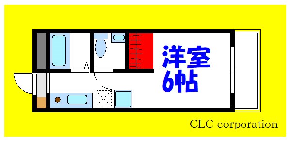 モア５  524号室 間取り