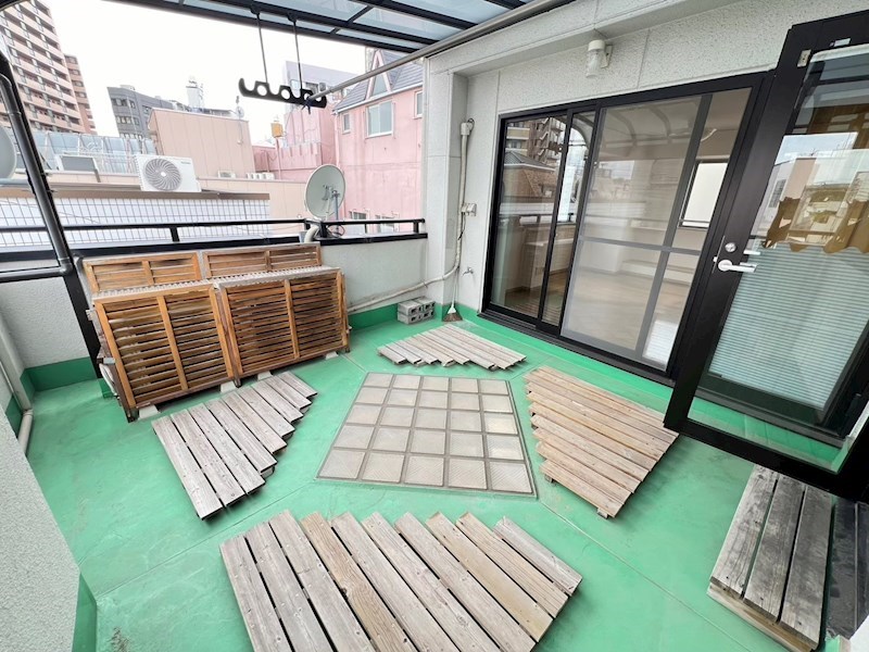 AN町屋ハイツ ベランダ