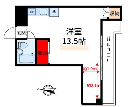 菅原コーポ  間取り