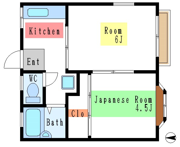 メゾンドエスポワール 間取り