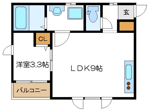 フローラ川口   間取り