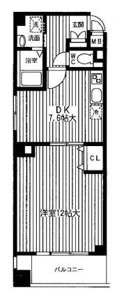 レスポワール佃 間取り