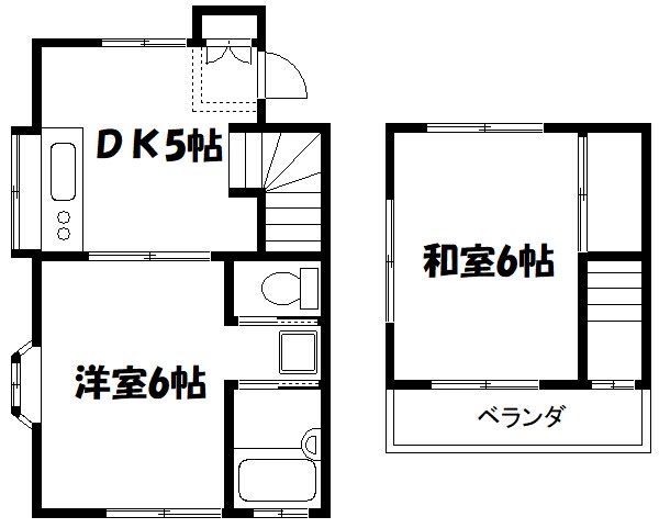 ファミール田嶋 101号室 間取り