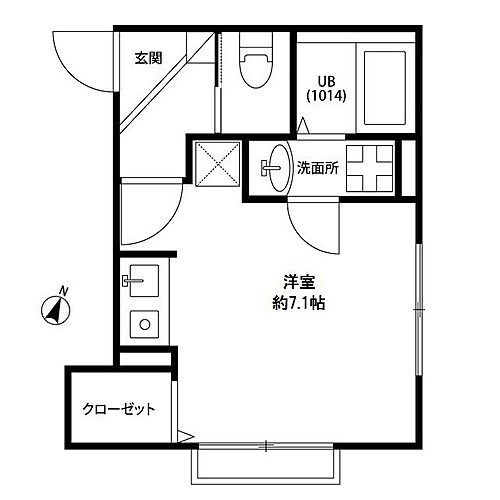 アムールモンタニューリズイエール  間取り
