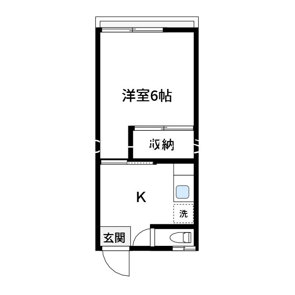 朝日荘 間取り