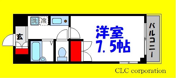 カーサデエスペランサ 405号室 間取り