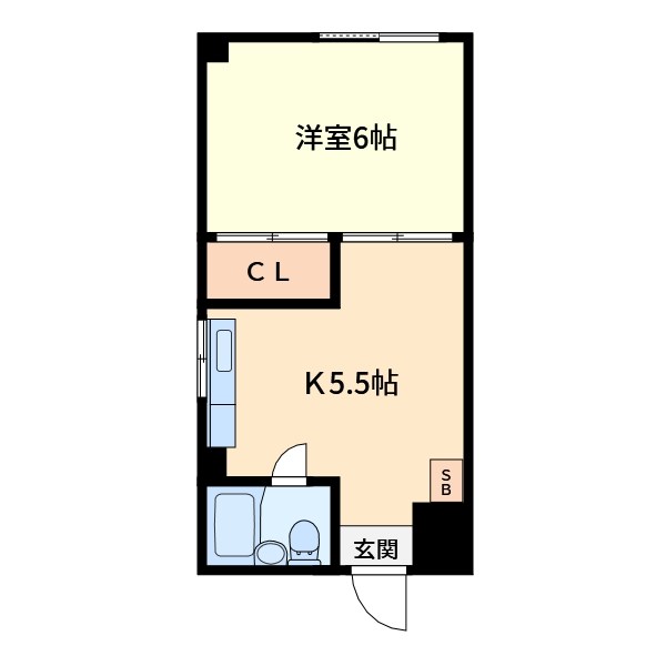 矢数ビル  間取り