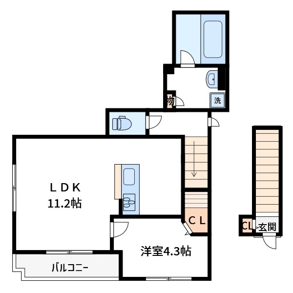 仮称　押上3丁目メゾン 間取り
