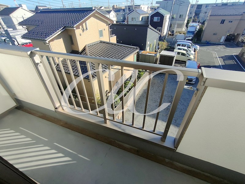 ワンステップ花畑 ベランダ