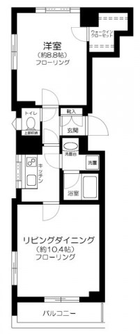 パレステュディオ銀座一丁目 間取り
