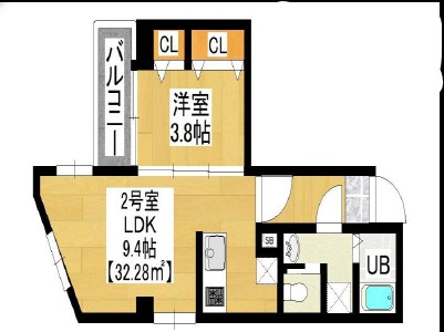 Ｍａｉｓｏｎ　ｄｅ　Ｍ 間取り