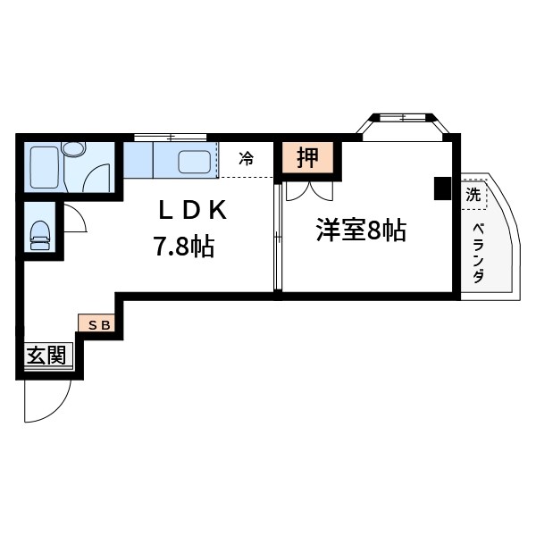 ベルメゾンⅡ 間取り