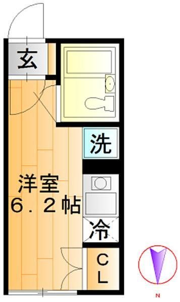 Ｄ－ＢＡＳＥ日暮里 間取り