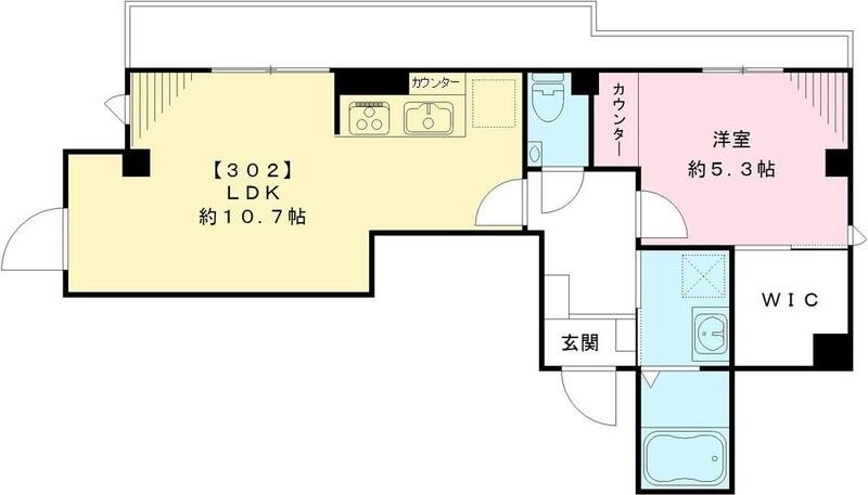 ラシーネ・テラス文京千駄木 間取り