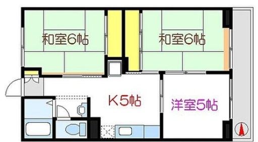 メゾンオンダ 302号室 間取り