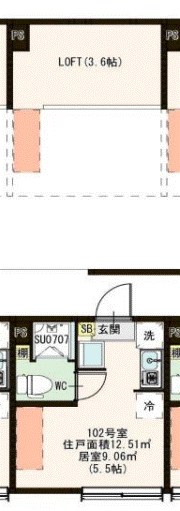 ハーモニーテラス新小岩Ⅳ 間取り