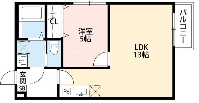 ピースフルパレス江戸川 間取り