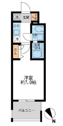 アーデン門前仲町 間取り