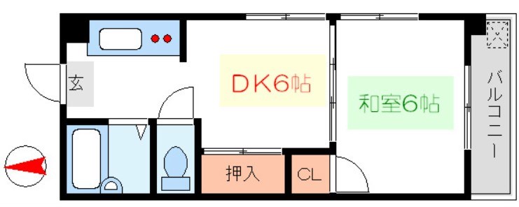 第２日の本ビル 間取り
