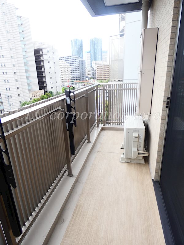 Ｏｎｅ　ＲＯＯＦ　Ｒｅｓｉｄｅｎｃｅ　Ｋｉｂａ　ＷＥＳＴ ベランダ