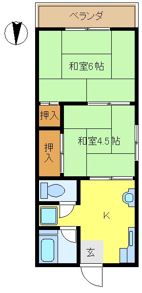川出マンション 間取り