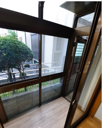 瀬田五丁目住宅 ベランダ