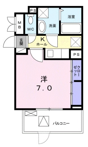 ソレアード西尾久 間取り