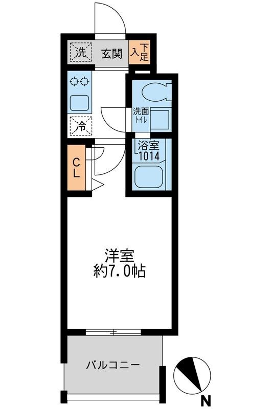 アーデン門前仲町 間取り