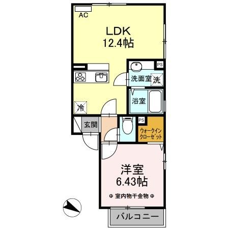 ＦＬＡＴ　ＴＥＮＪＩＮ　Ⅴ 間取り