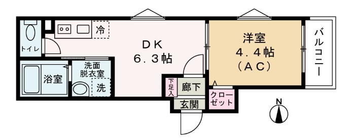 Yamaki　Garden　Court 間取り
