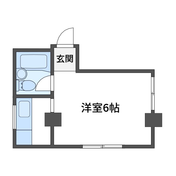 山本マンション  間取り