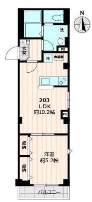 Ｓ5　BLOG 間取り