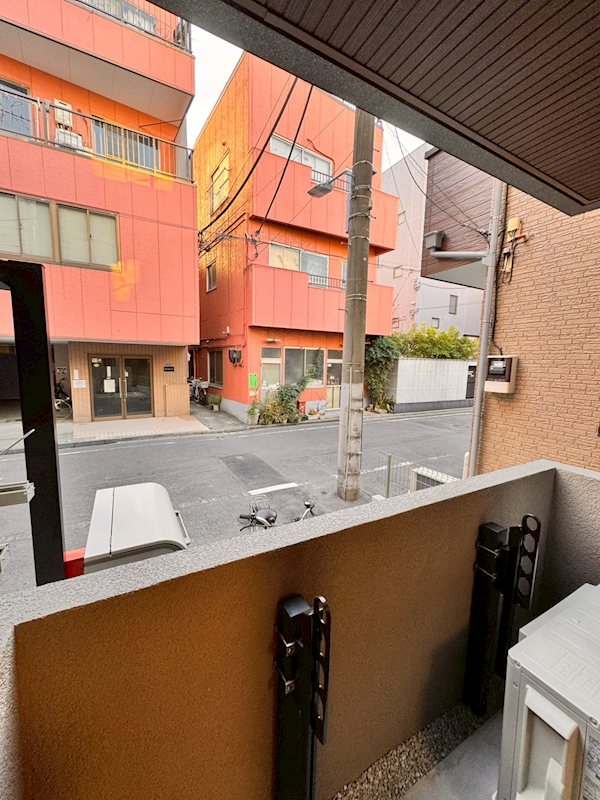 ベルフラット入谷サイド ベランダ