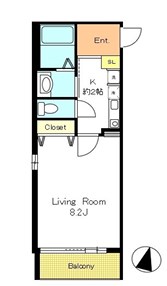 リヴェール木場  間取り