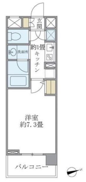 バンクサイドコート常盤 間取り