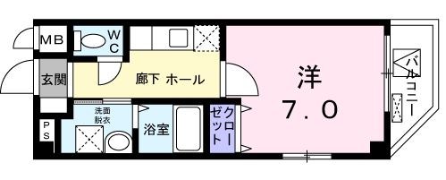 メゾンサンライズ   間取り