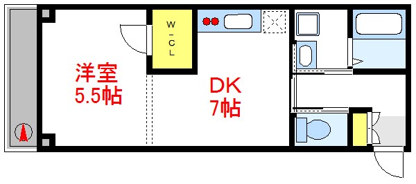 ROOMサンセットタウン 間取り