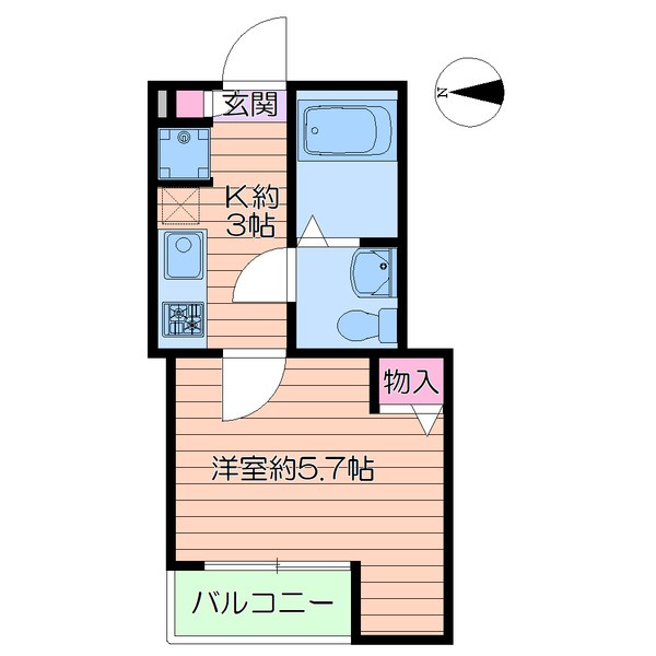 Ｌｉｎｄｒｅ綾瀬 間取り