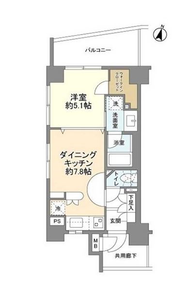 イトーピア大島ステーションコート 間取り