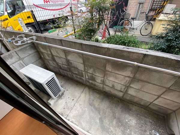 鈴木ハイツ ベランダ