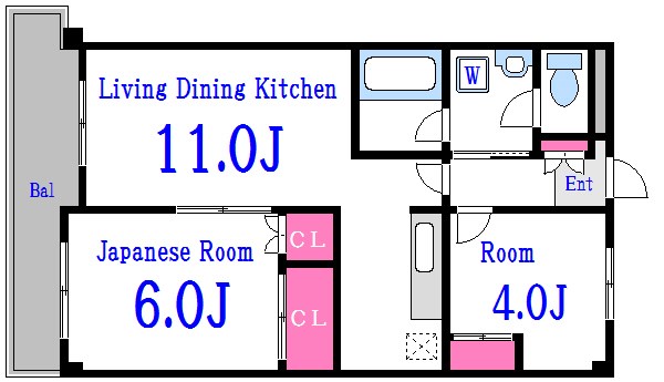 プレステージ船堀 間取り