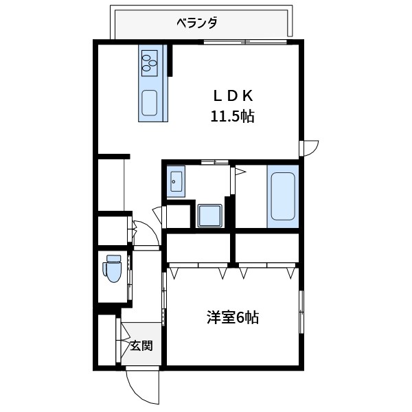 （仮称）竹の塚6丁目メゾン 間取り