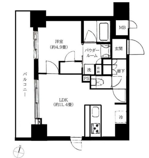 ミルーナヒルズ亀有 間取り